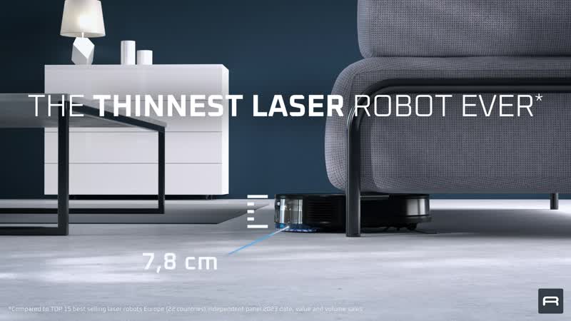 Robotický vysavač X-PLORER S65+ Laser RR8L85WH