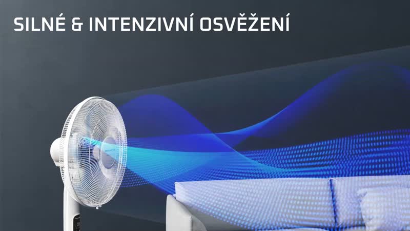 Stojanový ventilátor Rowenta Turbo Silence VU5450F0