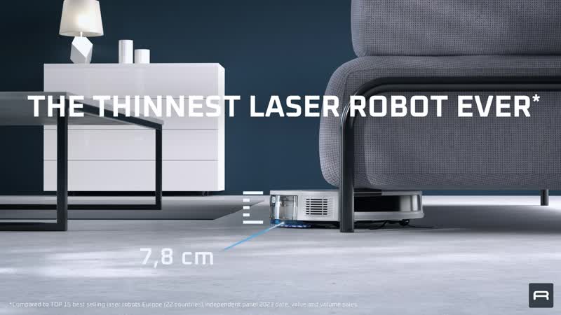 Robotický vysavač X-PLORER S70+ Animal Laser RR8477WH